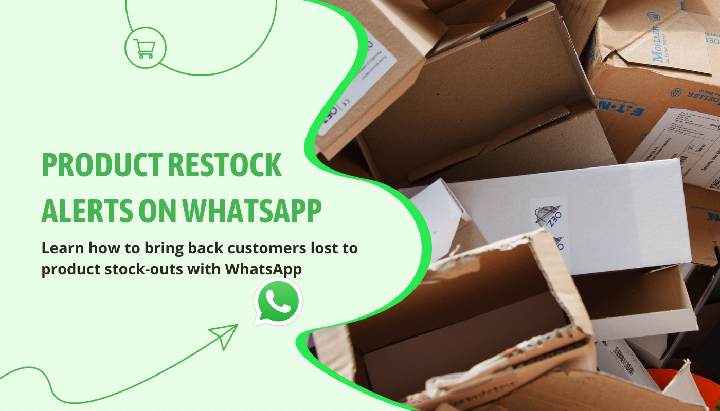 How to Announce Your Product Restock on WhatsApp?
